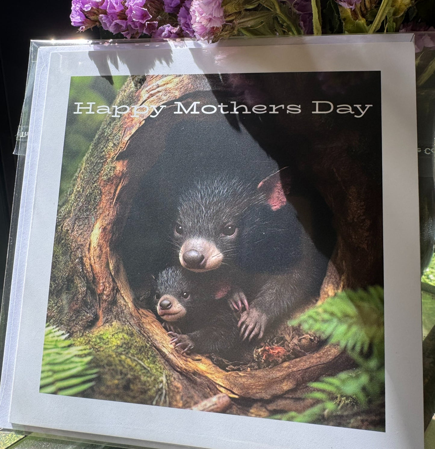 Mothers Day Card -Tasmanian Devil image 0