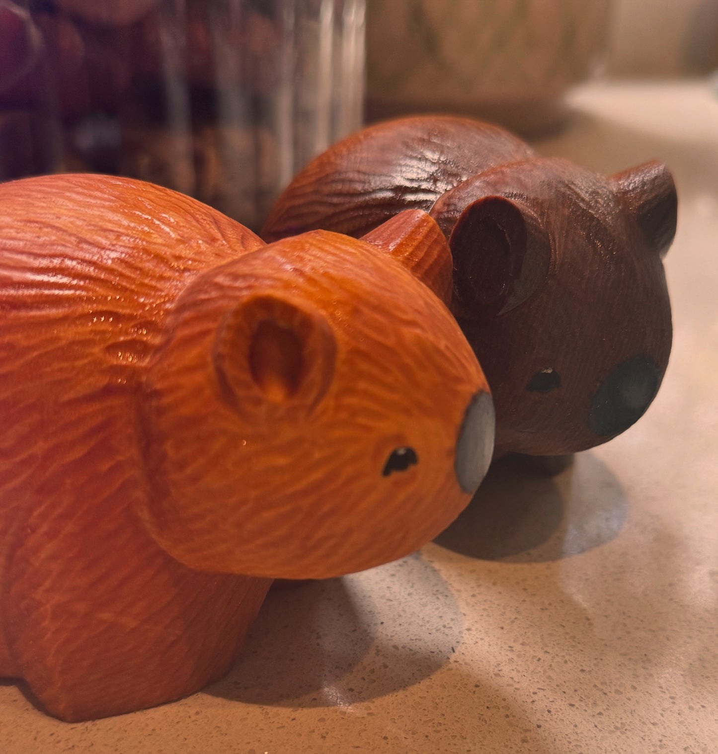 Mother Wombat -Natural Textured | Tasmanian Gift Idea