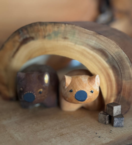 Double Wombat Burrow