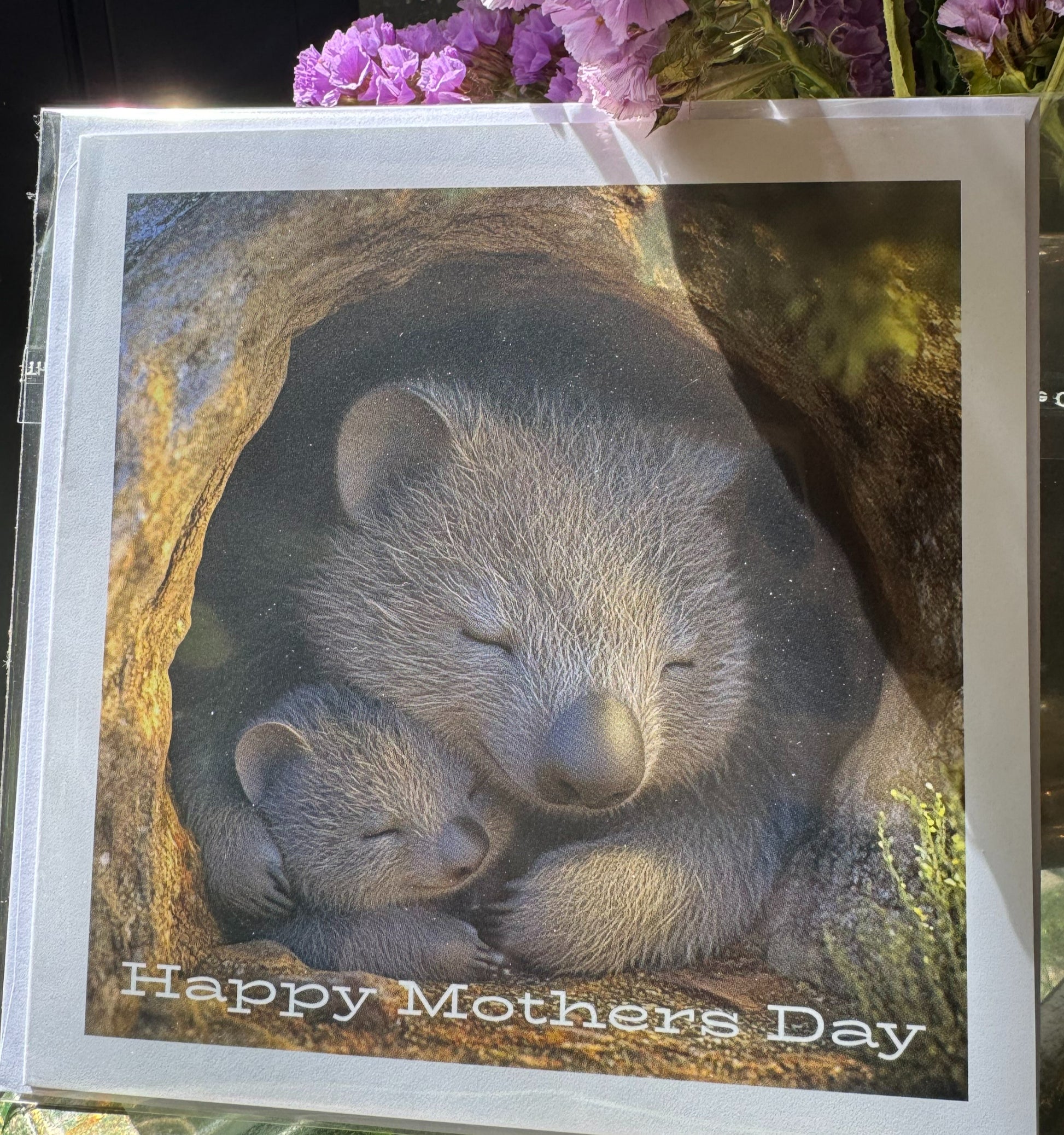 Mothers Day Card- Wombat image 0