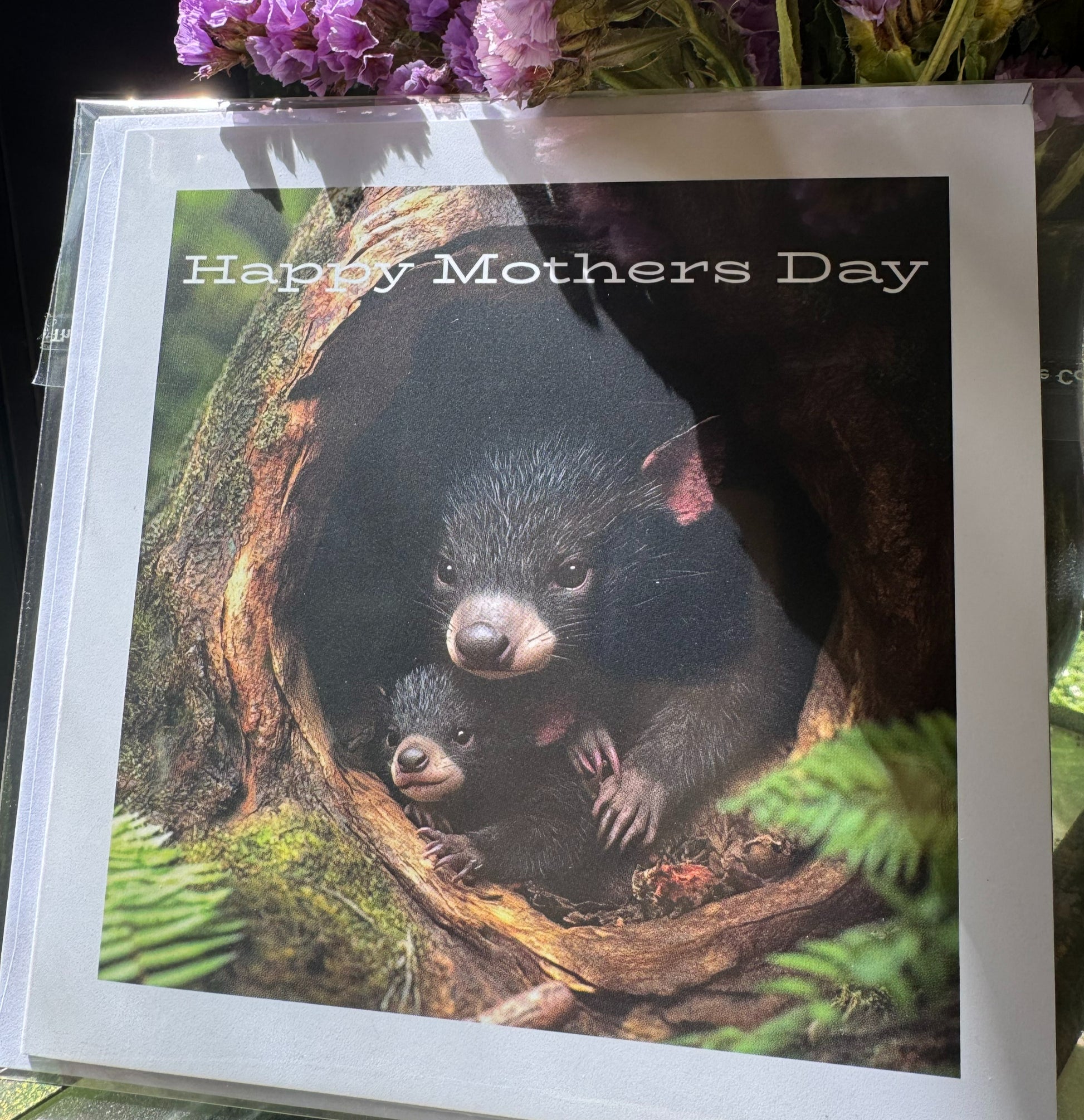 Mothers Day Card -Tasmanian Devil image 0